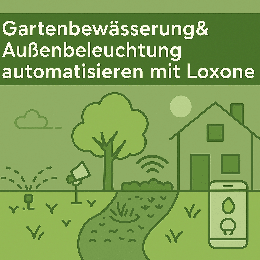 Featured image for “Smart Garden mit Loxone: So planst und realisierst du deine automatisierte Gartenbewässerung & Beleuchtung”